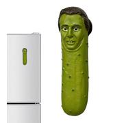 Cute Fridge Magnets - Cucumber Man Funny Resin Magnet Decor for Home | Creative Refrigerator Sticker with Strong Magnetic Back, Novelty Decoration for Kitchen Locker Office School Use