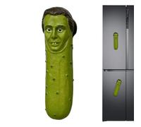 Cute Fridge Magnets - Cucumber Man Shape Sticker, Funny Refrigerator Stickers for Adhering, Whimsical Attachment Magnets, Kitchen Accessory with Playful-Flair, Organizing Tool for Decorating