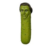 Cute Fridge Magnets, Funny Resin Cucumber Man Magnetic Stickers, Cartoon Kitchen Refrigerator Decor Magnets, Mini Figurine Magnet for Home Office School Living Room Indoor, 0.78x3.93 inches