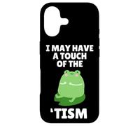 Cute Frog Toad Touch of The Tism Autism Awareness Coque pour iPhone 17