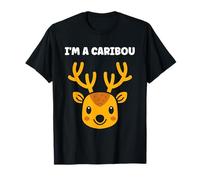 Cute Funny caribous Animals Little Simple I'm a Caribou T-Shirt