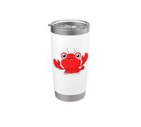 Cute Funny Cartoon Kids Lobster Lover Gobelet isotherme en acier inoxydable double paroi