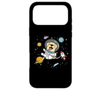 Cute Funny Kawaii Kids Boys Girls Space Yellow Lab Lover Coque pour iPhone 17 Pro Max