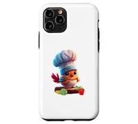 Cute Funny Restaurant Chef Bird Yes Chef Coque pour iPhone 11 Pro