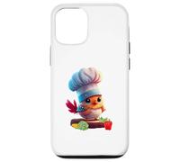 Cute Funny Restaurant Chef Bird Yes Chef Coque pour iPhone 12/12 Pro