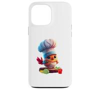 Cute Funny Restaurant Chef Bird Yes Chef Coque pour iPhone 13 Pro Max