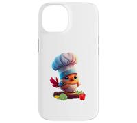 Cute Funny Restaurant Chef Bird Yes Chef Coque pour iPhone 14