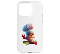Cute Funny Restaurant Chef Bird Yes Chef Coque pour iPhone 15 Pro Max