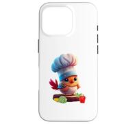 Cute Funny Restaurant Chef Bird Yes Chef Coque pour iPhone 16 Pro