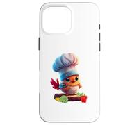 Cute Funny Restaurant Chef Bird Yes Chef Coque pour iPhone 16 Pro Max