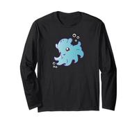 Cute Funny Womens Girls Kawaii Dumbo Octopus Lover Manche Longue