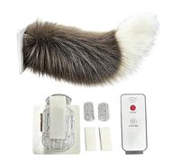 Cute Fuzzy Moving Tail, Rechargeable Cute Remote Control Decoration