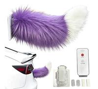 Cute Fuzzy Moving Tail, Rechargeable Cute Remote Control Decoration