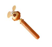 Cute gel ink pen with built-in mini fan combines smooth writing with portab