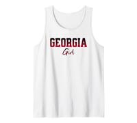 Cute Georgia Girl. for Women and Girls Who Love Georgia Débardeur