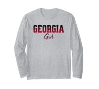 Cute Georgia Girl. for Women and Girls Who Love Georgia Manche Longue