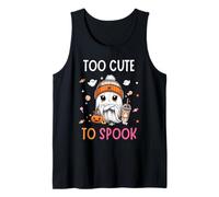 Cute Ghost Candy Halloween Too Cute to Spook Kids Toddler Débardeur