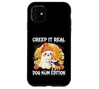 Cute Ghost Dog Mom Halloween Creep It Real Edition Coque pour iPhone 11