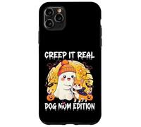 Cute Ghost Dog Mom Halloween Creep It Real Edition Coque pour iPhone 11 Pro Max
