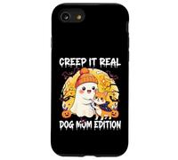 Cute Ghost Dog Mom Halloween Creep It Real Edition Coque pour iPhone SE (2020) / 7/8
