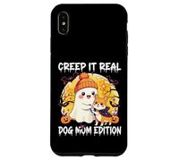 Cute Ghost Dog Mom Halloween Creep It Real Edition Coque pour iPhone XS Max