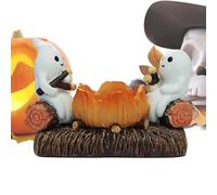 Cute Ghost Figurine, Spooky Halloween Decor, 4.92x2.36x3.15in Ergonnomic Design, Fun Seasonal Ornament, Festive Holiday Accent for Indoor & Outdoor Use, Kids’ Bedrooms, Parties, Family Gatherings