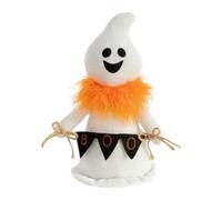 Cute Ghost Figurines | Spooky Ghost Figurine Scarf-wearing Doll Ornament