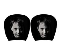 Cute Ghost Headrest Covers, 2 Pieces Elastic, Spooky Horror Halloween