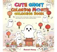 Cute Ghost Month Coloring Book 1: Adorable Chinese Ghost Festival Fun for Kids & Adults