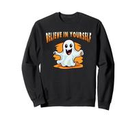 Cute Ghost Police Security Candy Halloween Sweatshirt