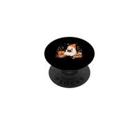 Cute Ghost Reading Book Lovers Halloween Ghost Coffee Cozy PopSockets PopGrip Adhésif