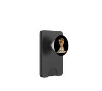 Cute Girl Open Book Reading Lover Graphic Lunettes Rondes PopSockets PopWallet pour MagSafe