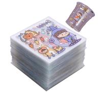 Cute Girl Scrapbook Stickers, 100x Scrapbooking Planner Notebook Sticker, Waterproof Creative Sticker Decal For Phone, Bottle