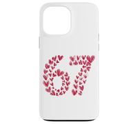 Cute Girls 67 Cœur Saint-Valentin 67 - Viral Six Seven Coque pour iPhone 13 Pro Max