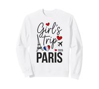 Cute Girls Trip Paris 2026 Vacation Queen Camp Assorti Sweatshirt