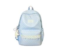 Cute Girly Backpacks Lightweight Large Capacity Lace Bags with Star