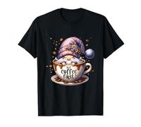 Cute GNOME Coffee Mug with Funny Saying But Coffee First T-Shirt