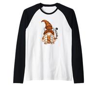 Cute GNOME in Tiger Costume for Women and Tiger Mom Manche Raglan
