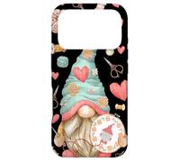 Cute GNOME Sewing Pattern for Women Who Loves Embroidery Coque pour iPhone 17 Pro