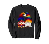 Cute Gnomie LGBTQ Stuff - Proud Rainbow Gnomes for Gay Pride Sweatshirt