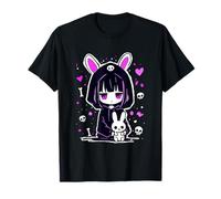 Cute Goth Bunny Kawaii Anime E-Girl Grunge Soft Gothic T-Shirt