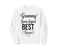 Cute Grammy Queen Legend Best Forever - Proud Grammy Grandma Sweatshirt