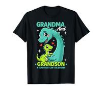 Cute Grandma Grandson Dinosaur A Bond That Can't Be Broken T-Shirt