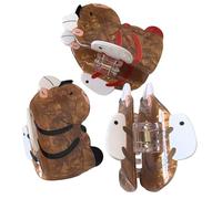 Cute Grip Clips, Decorative Animal Hairpin Bundle, Secure Hold Acrylic Styling Set, Smooth Edge Comfortable Hair Accessory Build, Trendy Fun Cartoon Style Fashion Design for Party Salon