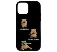 Cute, Grumpy and Close Wombat Drôle de Marsupial Poznan Coque pour iPhone 12 Mini