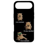 Cute, Grumpy and Close Wombat Drôle de Marsupial Poznan Coque pour iPhone Air