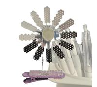 Cute Hair Barrettes, No Slip Barrette, 3.15x2.36x0.39 Inches Loading Design Style Tools with Secure Grip, Girl Barrettes for Quick Styling Use, Teen Girls Daily Wear and Formal Events
