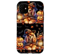Cute Halloween Cavalier King Charles Spaniel for Witch Mom Coque pour iPhone 11
