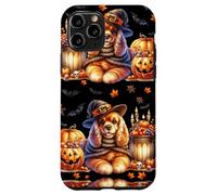 Cute Halloween Cavalier King Charles Spaniel for Witch Mom Coque pour iPhone 11 Pro