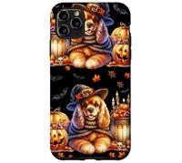 Cute Halloween Cavalier King Charles Spaniel for Witch Mom Coque pour iPhone 11 Pro Max